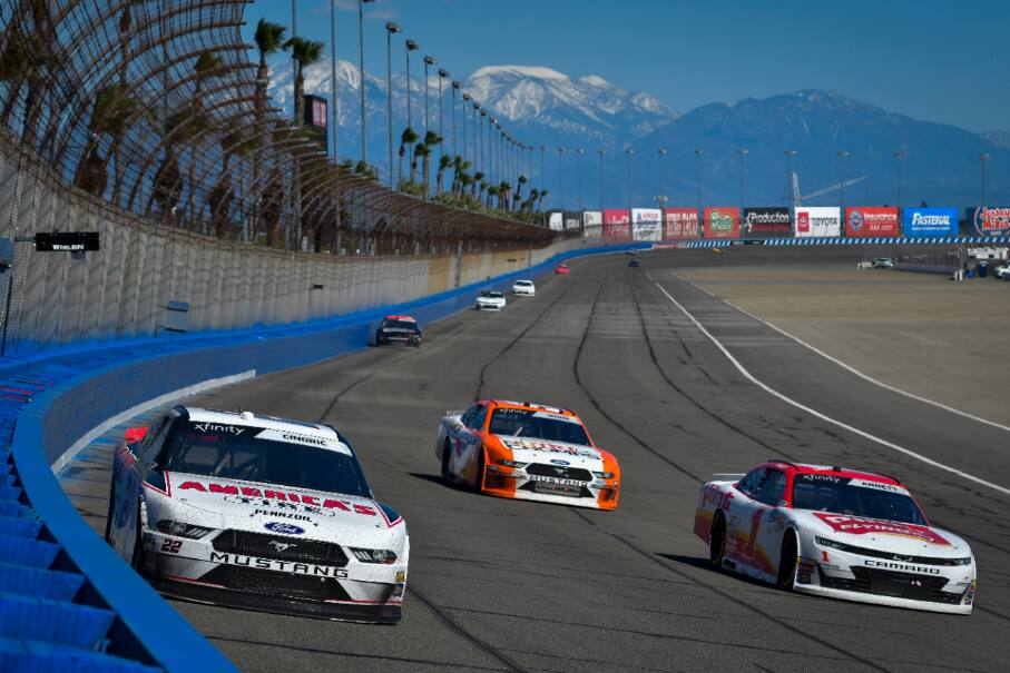 His teammate Chase Briscoe (98) was fifth and Team Penske’s Austin Cindric (22) was sixth. His teammate Chase Briscoe (98) was fifth and Team Penske’s Austin Cindric (22) was sixth.